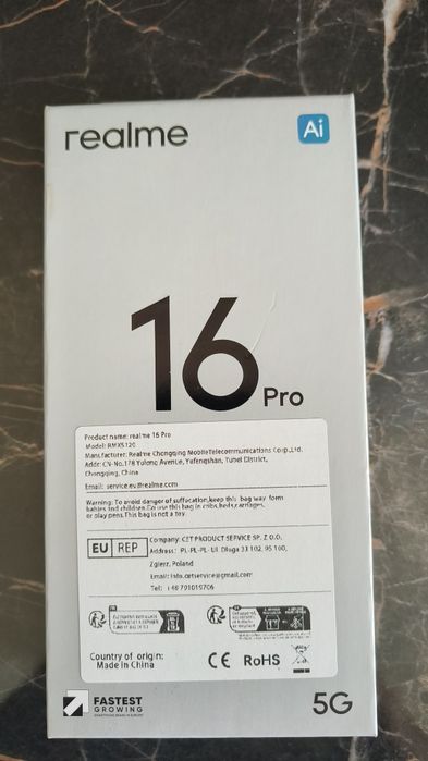 Realme 16pro Gold 8gb/256gb