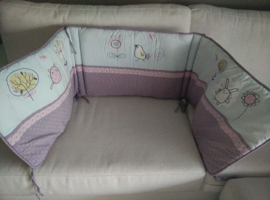 Resguardo protector cama criança