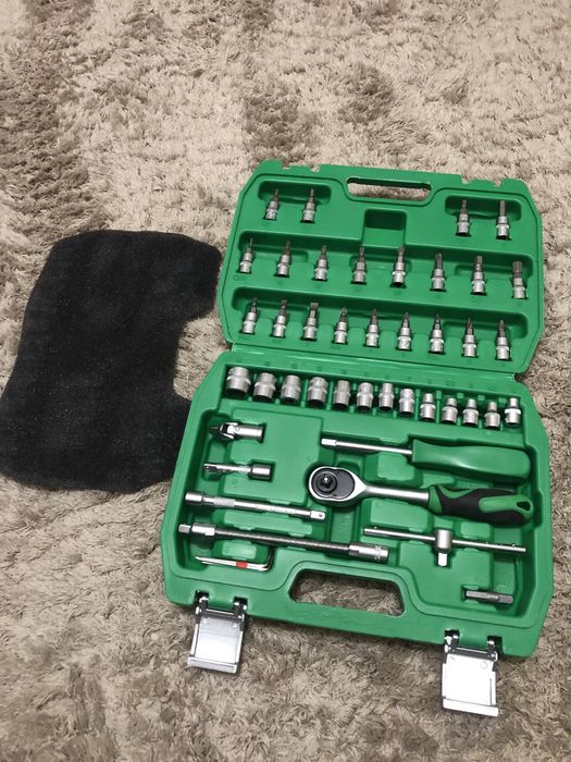 Набір інструментів, 46 од., 1/4" INTERTOOL