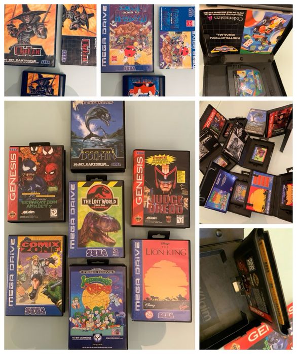 Картриджі Sega (Сега) Ліцензія!Много Новинок смотрите описание и обьяв