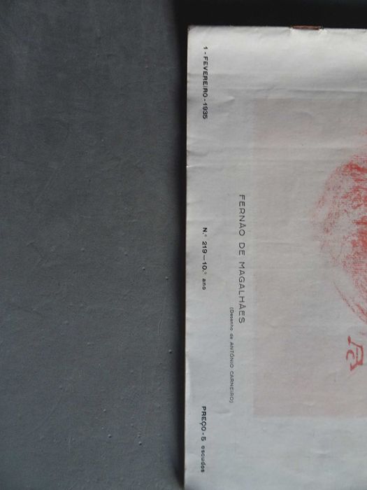 Antiga revista Ilustração nº 219  - ano 1935