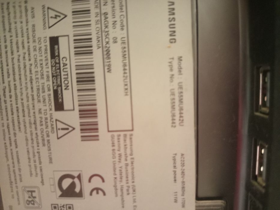 Telewizor Smart Samsung 55 cali