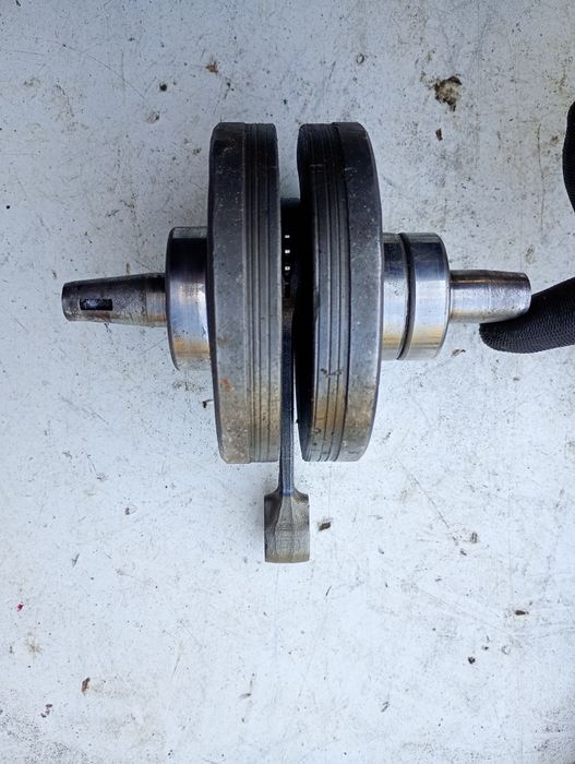 Wał korbowy MZ , silnik korbowód