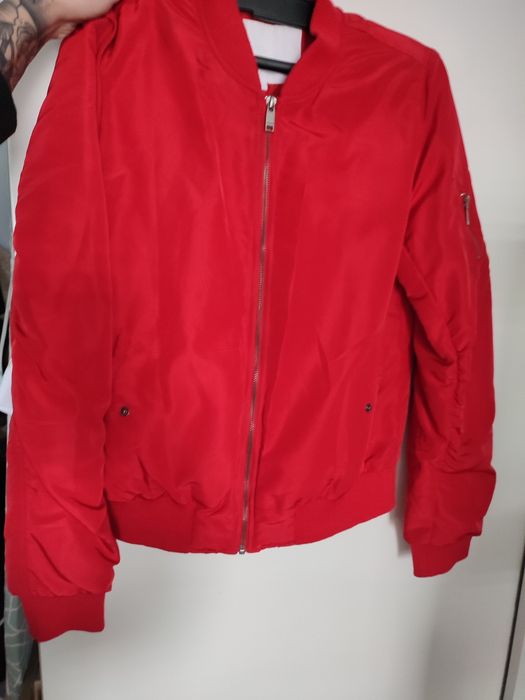 Czerwona bomberka L kurtka