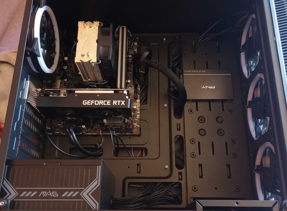 Nowy komputer gamingowy Intel i5 12x4,3GHz 1,5TB SSD RTX 3050 RAM 16GB