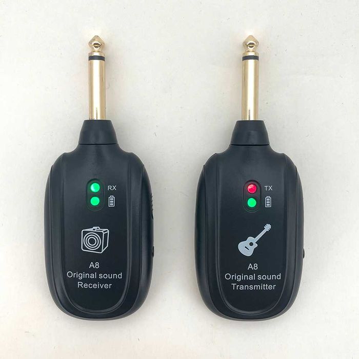 Sistema Transmissor Recetor Guitarra Sem Fios Guitar Bluetooth