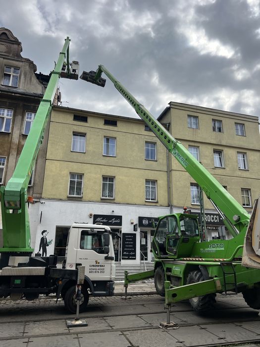 Wynajem ładowarek teleskopwych