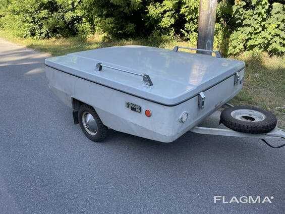 Прицеп Skif M1 палатка , кемпінг  на 4 місця з верандою 2-4м