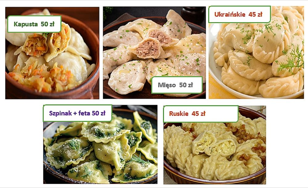 Domowe pierogi, pelmeni, gołąbki