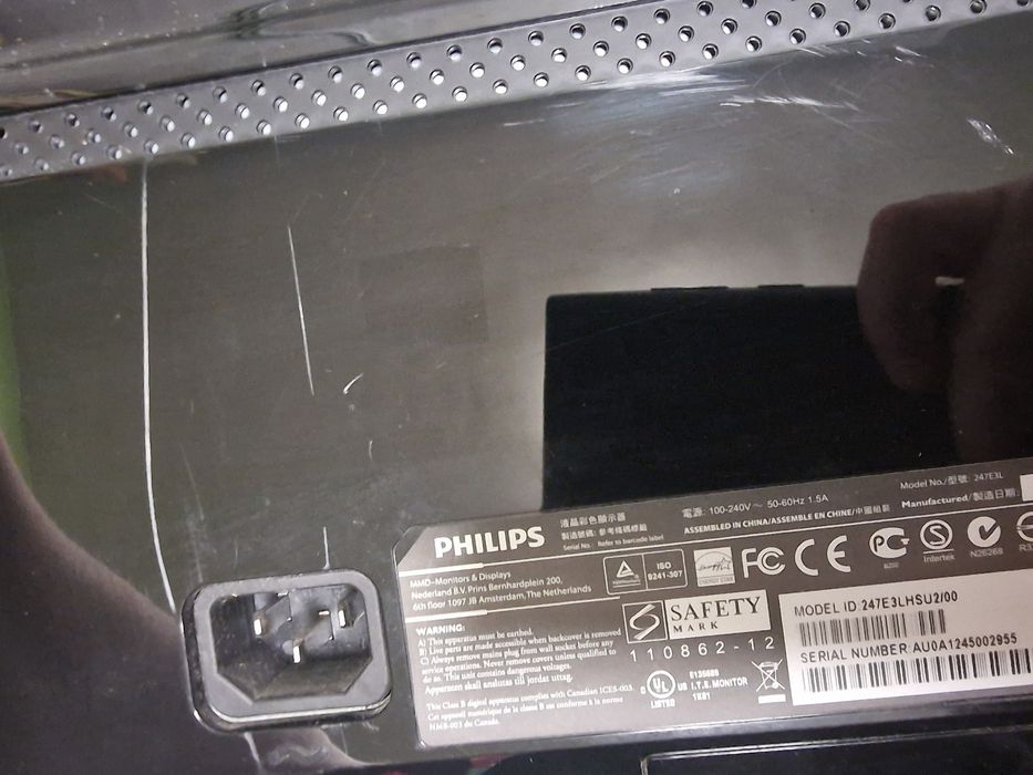 Philips 247E3LHSU2/00 (HDMI) czarny