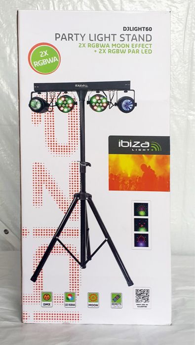 Ibiza DJ LIGHT60 c/comando