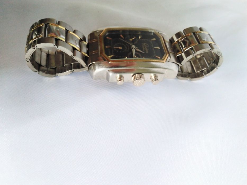 Часы кварцевые "Glashutte" мужские, классические, новые,