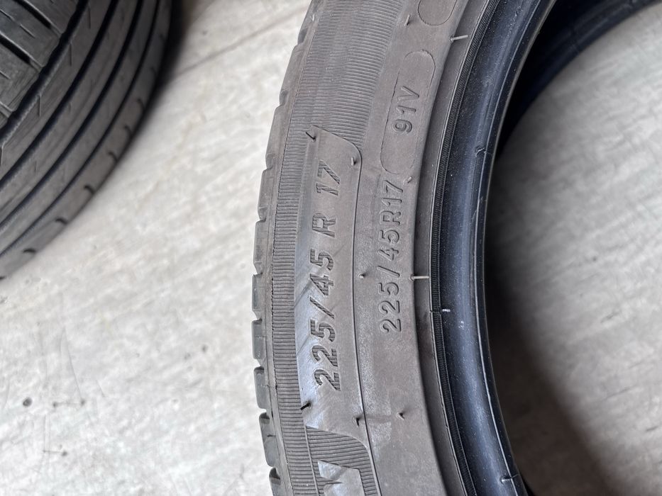 2x Michelin Primacy 4+ 225/45R17 91V 2022rok 5mm