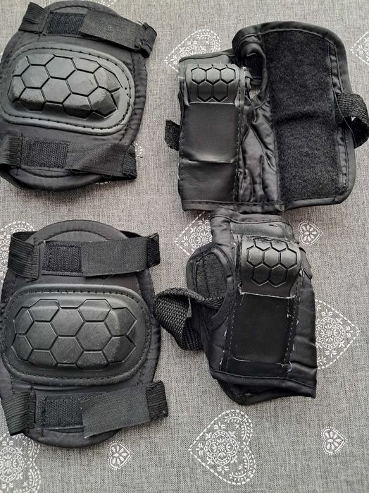 Zestaw ochraniacze na kolana, łokcie, dłonie Rozmiar M