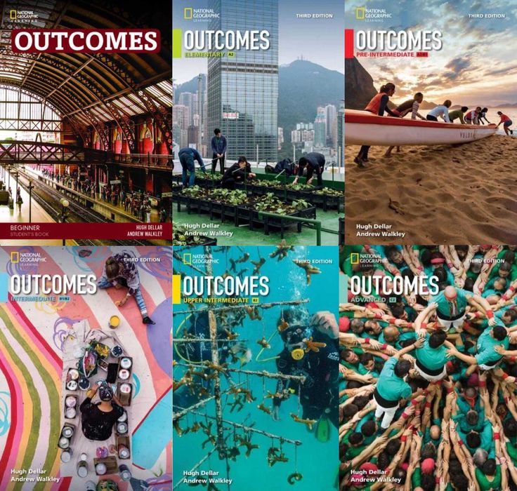 Outcomes 3rd Beginner, Elementary, Pre, Intermediate, Upper, Advanced