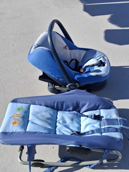 conjunto alcofa + espreguiçadeira para bebé