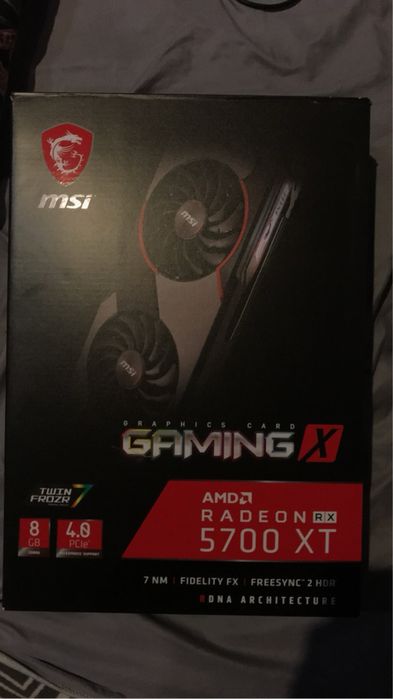 Dla Ciebie wszystko - rx 5700 xt msi - w kategorii Podzespoły i części