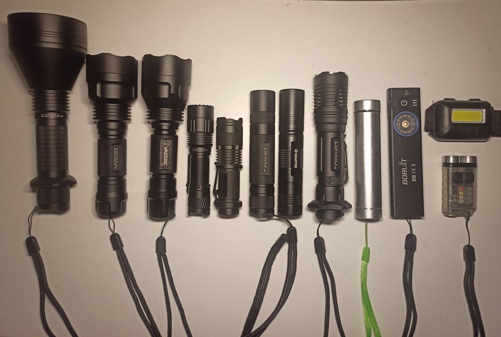 Потужні ліхтарі Convoy, Boruit, Vastfire