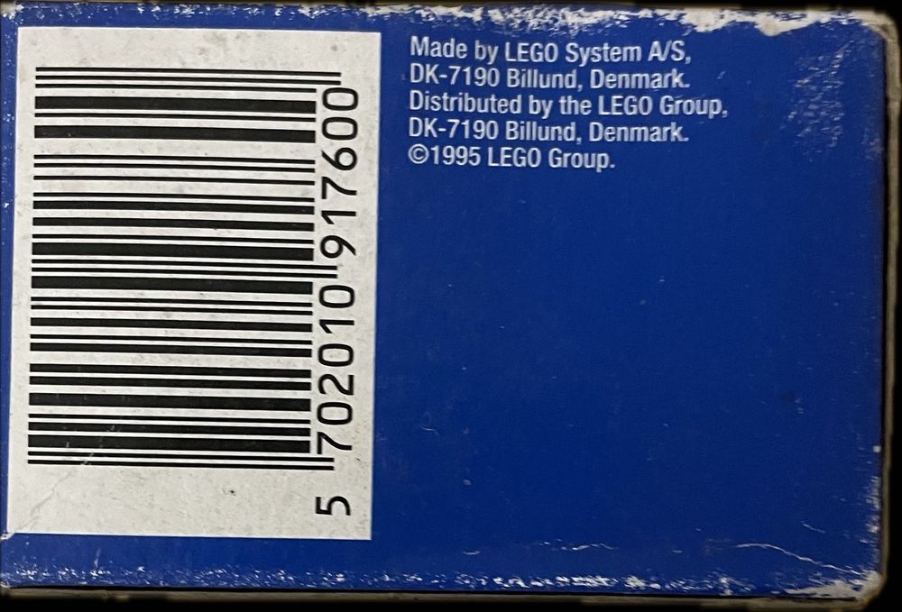 Lego vintage novo em caixa sem uso kart