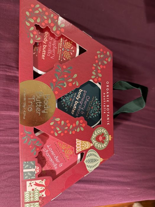 Body butter Trio Organik Botanik Australia masła do ciala