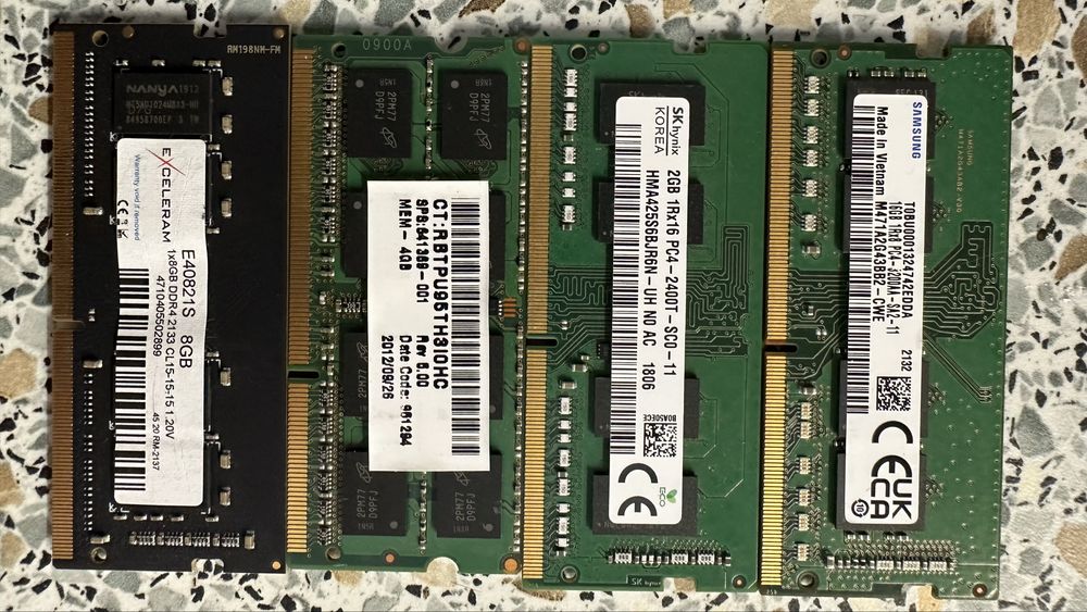 оперативна пам'ять ОЗП (DDR3) для ПК та ноутбуків