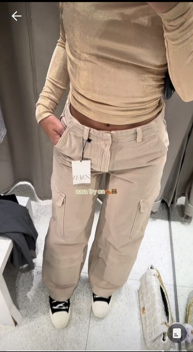 Нові котонові штани Zara оригінал