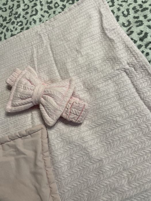 Конверт на виписку/ плед-конверт та фольговані кульки на виписку