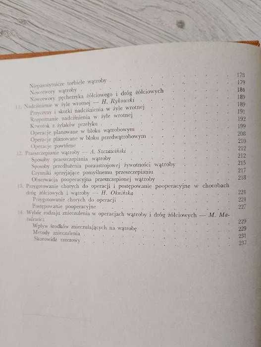 Chirurgia wątroby i dróg żółciowych red. J.Kubiak / MEDYCYNA