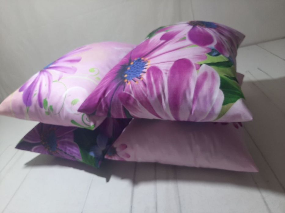 Подушки силикон - холофайбер (бязь) (опт и розница)