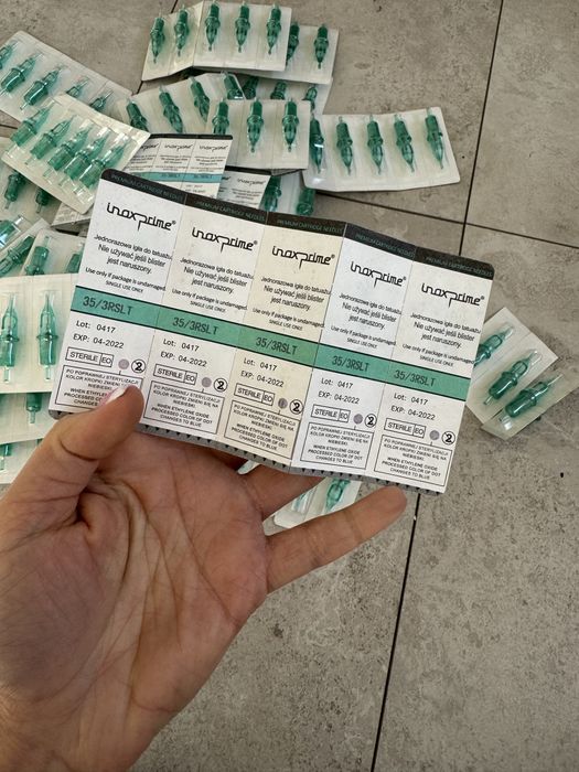 Kardridz igla makijaz permanenty 145 szt nowe