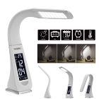 Настільна LED лампа Lilly White з дисплеєм і будильником