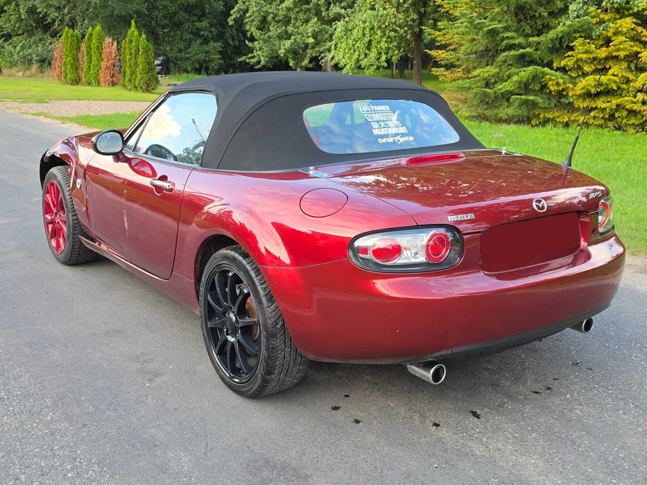 Mazda MX5 NC 2006r tylko 76tys km. Skóra, Navi, Bez kropki rdzy.