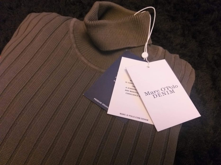 Nowy Piekny Orginalny golf- sweter Marco polo L