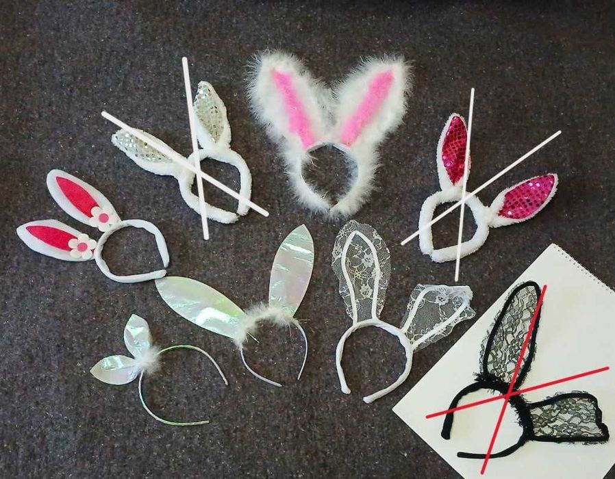 Обідки на волосся   Вушка Ріжки Антенки