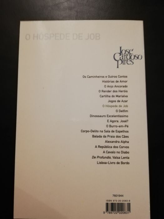 José Cardoso Pires - O hóspede de Job