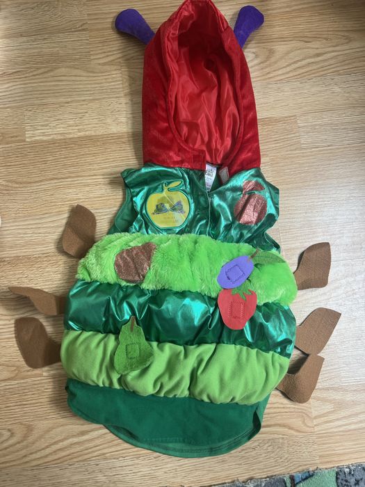 Костюм новорічний гусінь