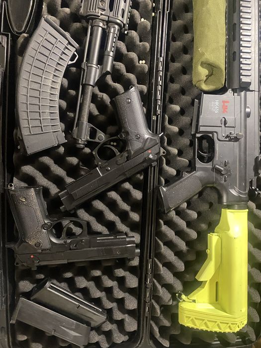 Airsoft Ak-47 e M4A4