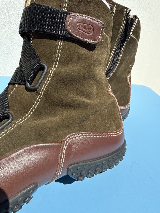 Bota wolky em pele