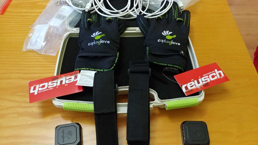 CaptoGlove cały zestaw VR