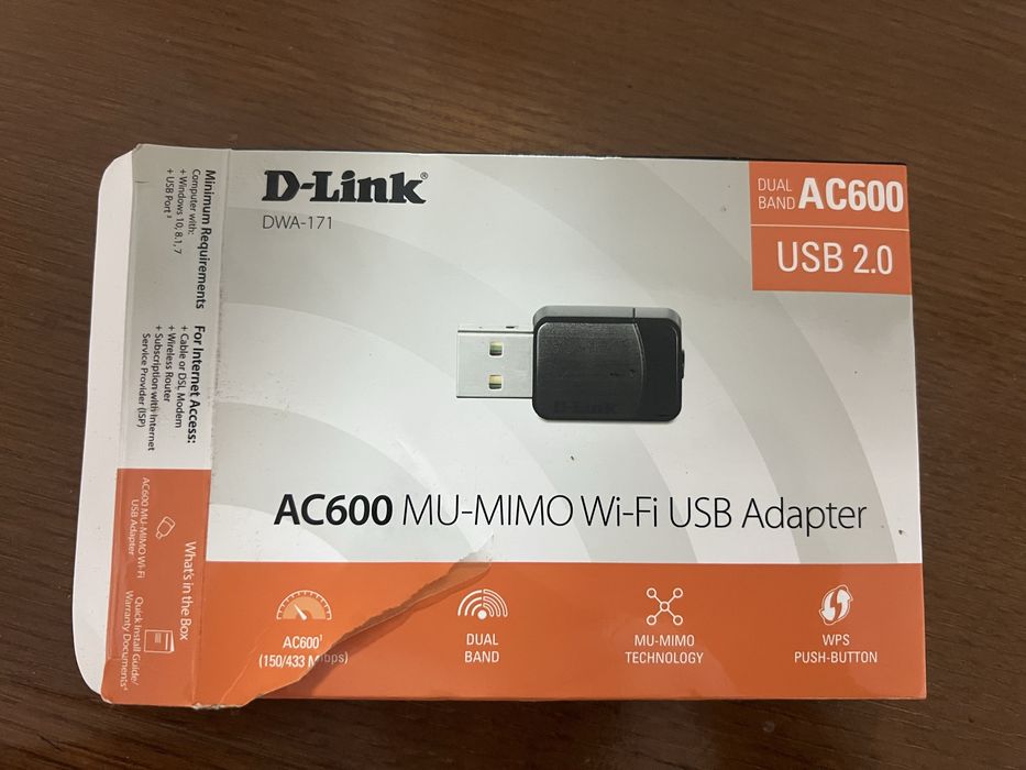 adaptador Wi-Fi USB AC600.