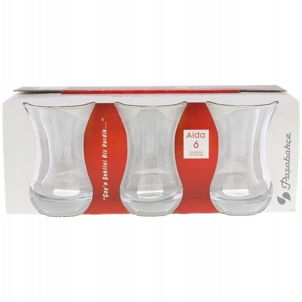 tureckie szklanki do herbaty tulipanki 125ml /6szt