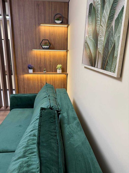 Пров.Тарнавського, сучасний ремонт. Кухня-студія + спальня.