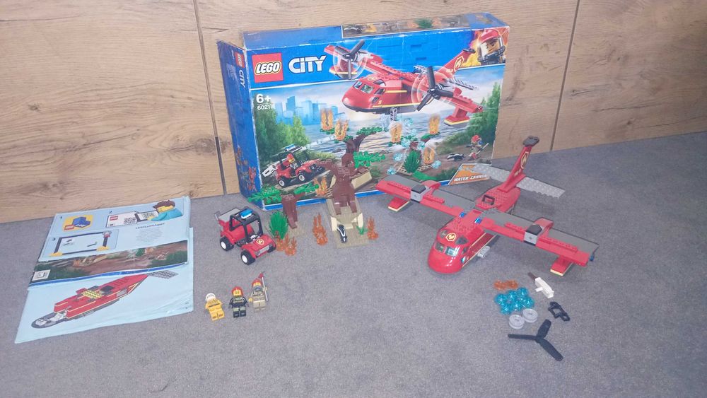 Lego 60217 City Samolot strażacki