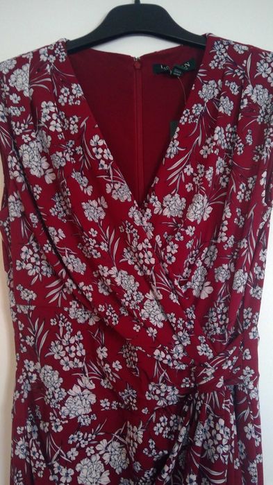 Vestido RALPH LAUREN NOVO c/ etiqueta festa casamento cerimónia batiza