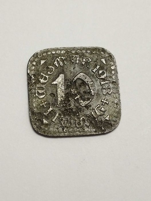 Sprzedam monetę notgeld Niemcy 10 pfennig 1918r. miasto Weimar