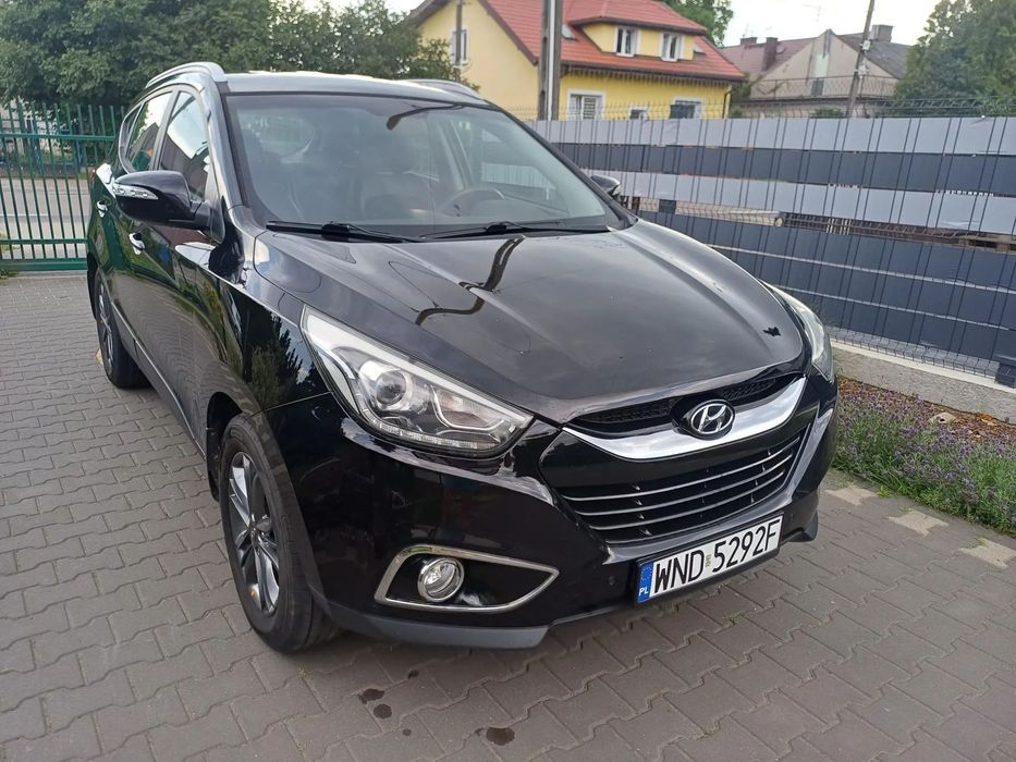 Hyundai ix35 2015r, lampy LED, klimatronik,4x grzane fotele, podgrzewana kierownica
