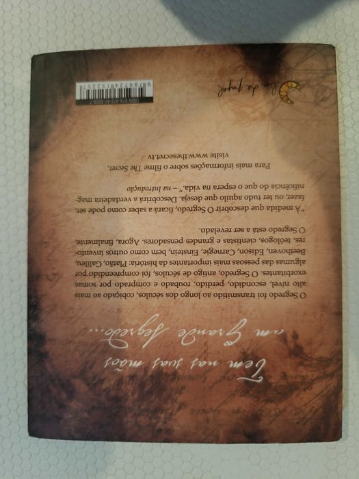 Livro O segredo .