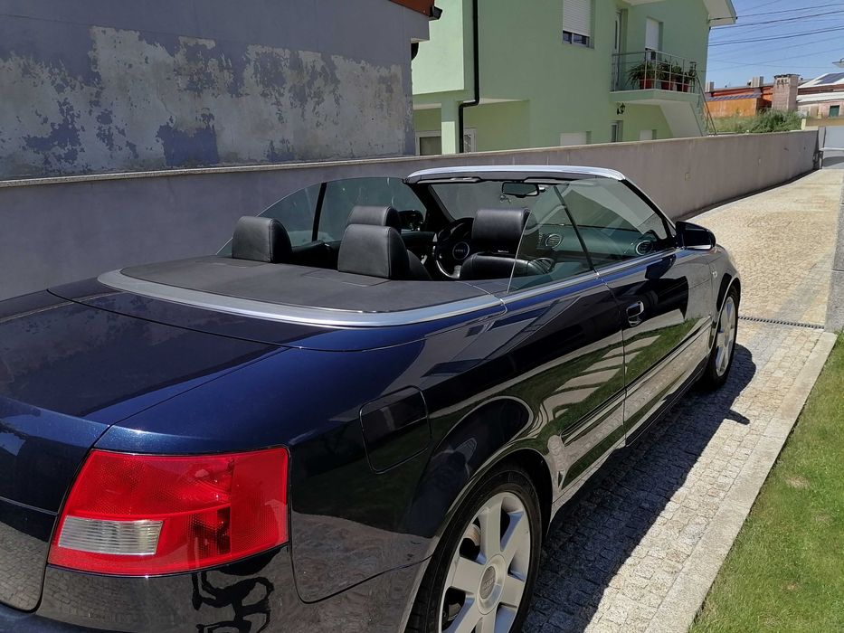 Audi A4 cabrio 1.8 turbo de 2003 com 183000 km