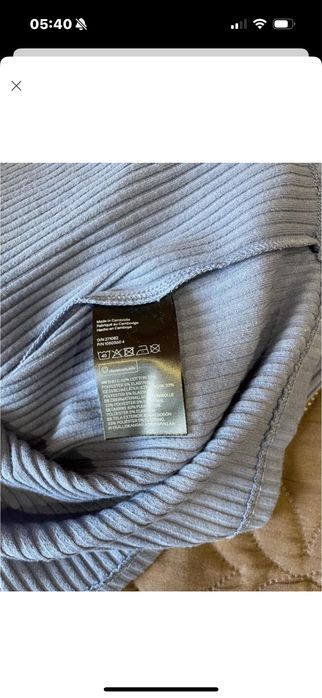 Нова з біркою в рубчик H&M для школярів