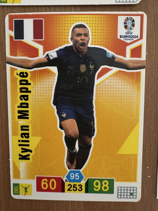 Cartas euro 2024 Cristiano Ronaldo/ kylian Mbappé